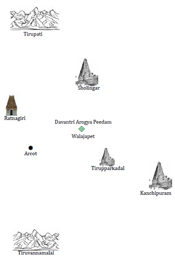Geographical View for Danvantri Temple